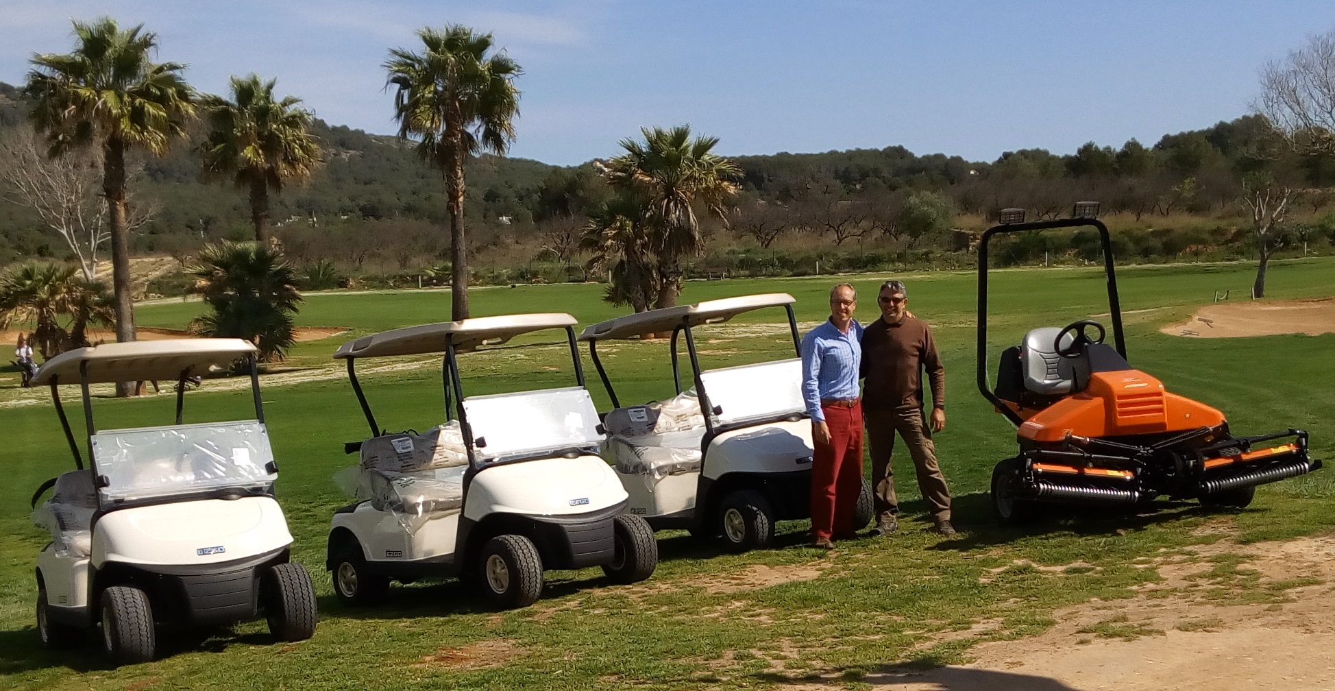 greenmowers entrega javea